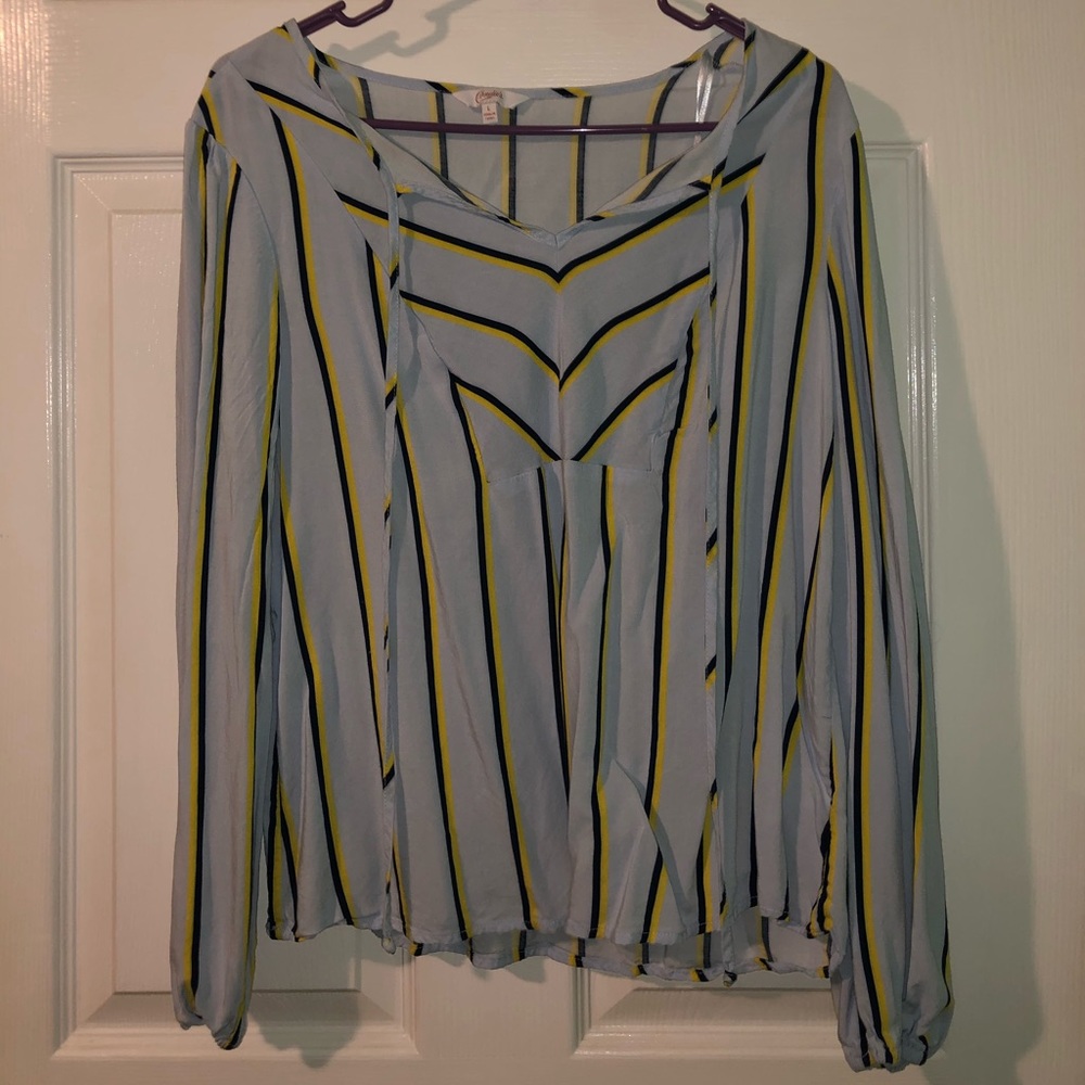 Long sleeve blouse